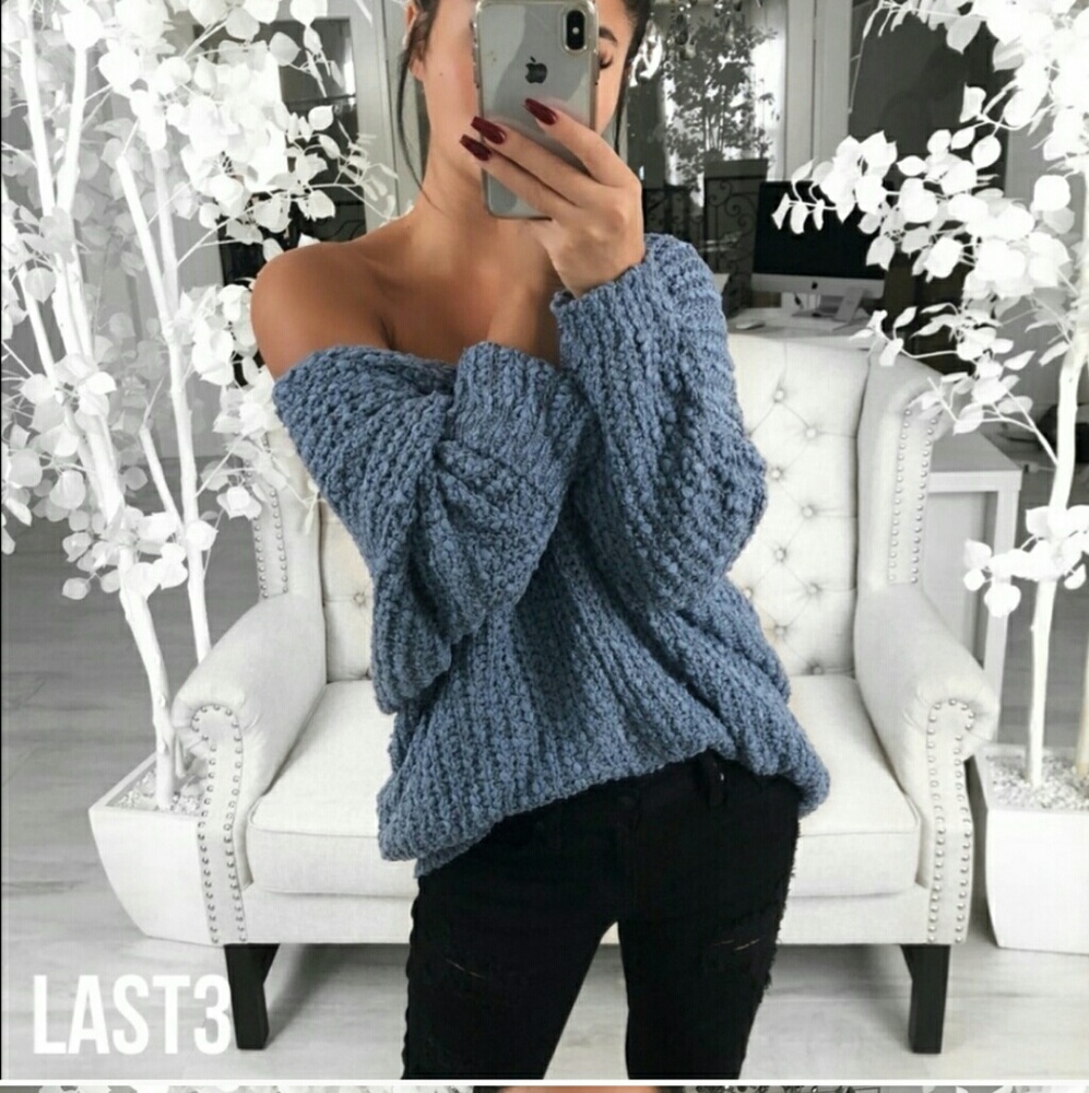 BLUE HARVEST Reposh Slouchy Sweater